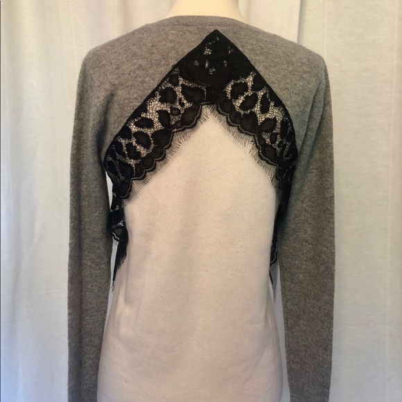 Aqua 100% Cashmere Sweater. - Picture 3 of 5